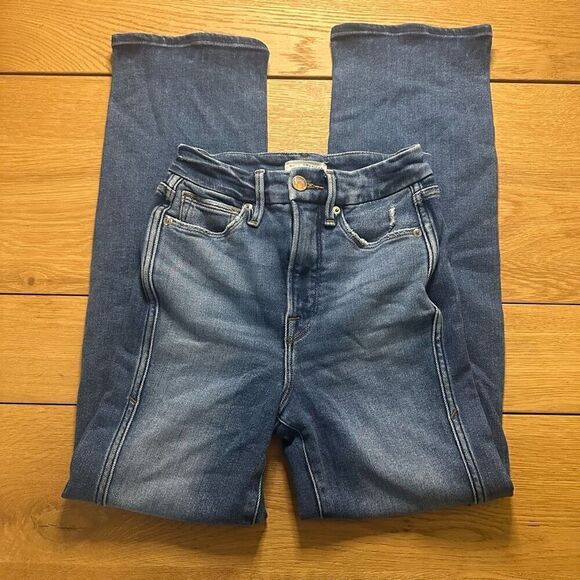 Good American jeans good curve straight with twisted seam 00 - Picture 1 of 7